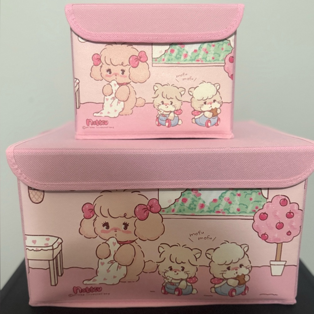 🆕 Mikko Illustrations Foldable Storages (set)